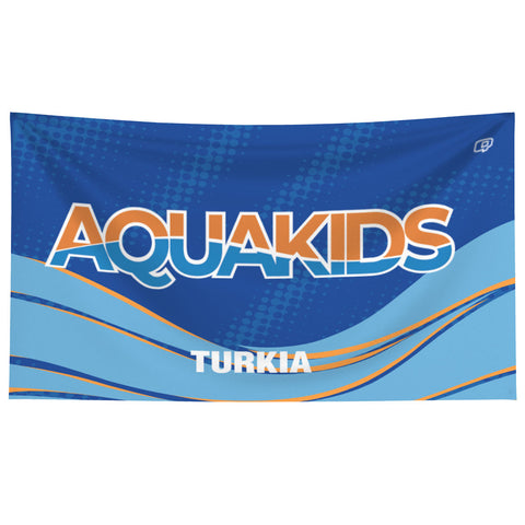 AQUAKIDS TOWEL TURKIA - Microfiber Swim Towel