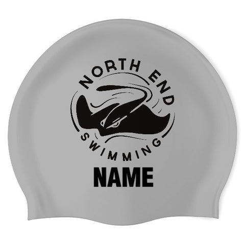 North End Stingrays - Swimoutlet PO2943-0136 (SIG/01/P) - Wrinkle-Free Silicone Swimming Cap