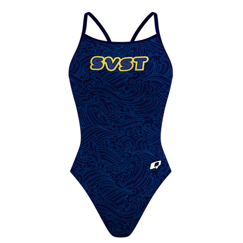 Sun Valley Swim Team V4 - Skinny Strap Swimsuit