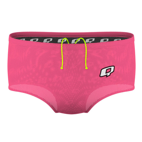 Marvi pink drag 1 - Mesh Drag Swimsuit