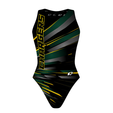Suncoast Chargers female water polo 1 - Women Waterpolo Swimsuit Classic Cut