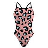 Peachy Leopard - Skinny Strap - Skinny Strap
