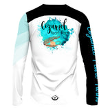 Wavy Bicolor Sleeve - Men MTB Long Sleeve Jersey