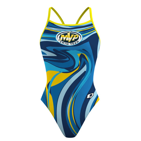 Moraga Valley Pool Swim Team (MVP) - Skinny Strap Swimsuit