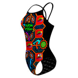 Lion Fish Black Kaleidoscope - Skinny Strap
