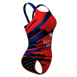 Silver Sharks Classic Women's Suit 2023 - Classic Strap Swimsuit