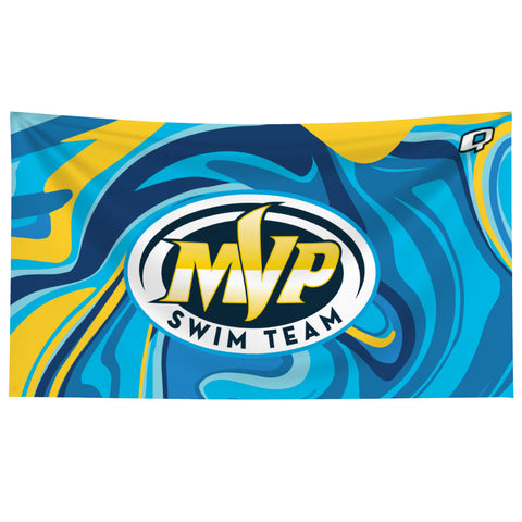 Moraga Valley Pool Swim Team (MVP) FV - Microfiber Swim Towel