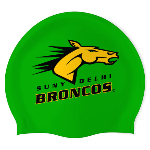 SUNY Broncos - Swimoutlet PO22936806 (GRE/3) - Custom Silicon Swimcap