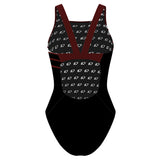 Menomonie Mustangs - Classic Strap Swimsuit