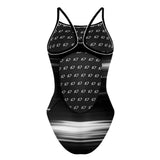 Strobe Black - Skinny Strap