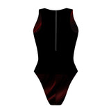 shabbona1 - Women's Waterpolo Reversible Swimsuit Cheeky Cut