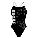 Battleford Orcas - Skinny Strap Swimsuit