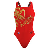 Piratas - Marcia Red - Classic Strap Swimsuit