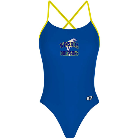 Winskill Dolphins V4 - "X" Back Swimsuit