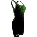 Kelowna Black - Classic Strap Long Knee Women Jammer