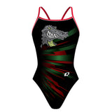 Croc01 - Sunback Tank Swimsuit