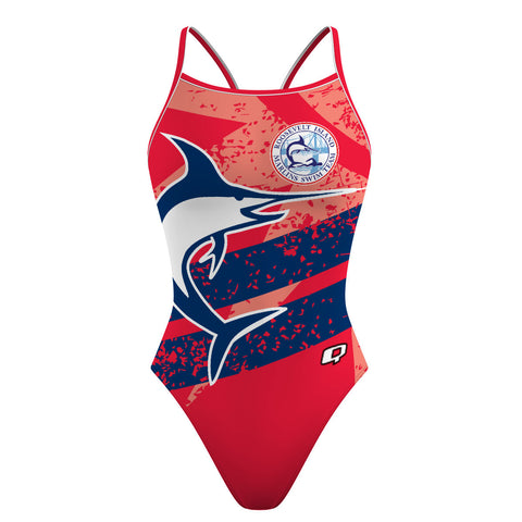 Roosevelt Marlins - Skinny Strap Swimsuit