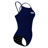 UNIK SOLID SUIT - Skinny Strap Swimsuit