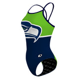Seattle Seahawks - Skinny Strap Swimsuit