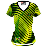 Sweet Fingers yellow - Women MTB Short Sleeve Jersey