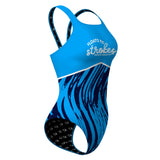 Floats to Strokes - Classic Strap Swimsuit