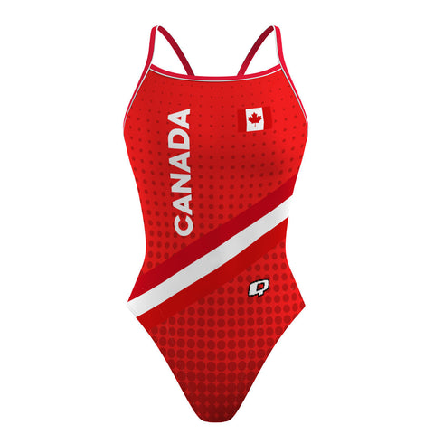 GO CANADA - Sunback Tank Swimsuit