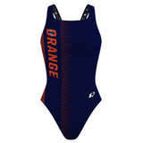 classic orange - Classic Strap Swimsuit