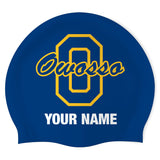 Owosso HS - Swimoutlet PO23027245 (NAV/1) - Custom Silicon Swimcap