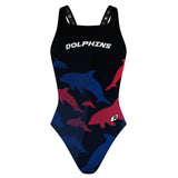 TRI CHI WALK AND RUN Dolphin - Classic Strap Swimsuit