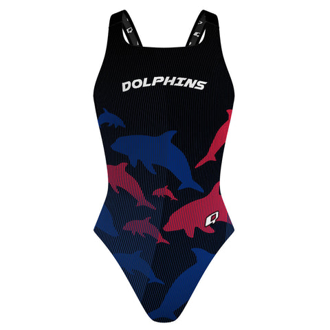 TRI CHI WALK AND RUN Dolphin - Classic Strap Swimsuit