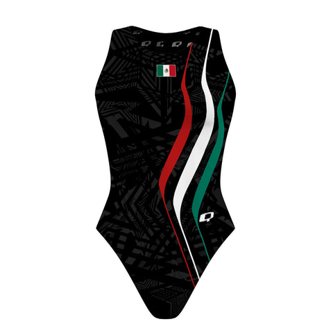 MEX-Black - Women Waterpolo Swimsuit Classic Cut