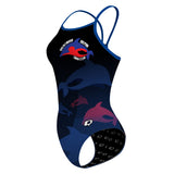 Brentwood Dolphin Swim Team FV - Skinny Strap Swimsuit