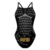 Lethbridge Orcas - Skinny Strap Swimsuit