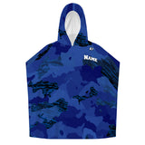 JCC Barracudas Hooded Towel - Personalized Kids Poncho Beach and Pool Towel