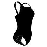 Black solid TAS - Classic Strap Swimsuit