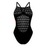 Lion Fish Black Kaleidoscope - Skinny Strap