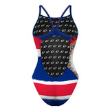 Costa Rica Carreta - Skinny Strap Swimsuit