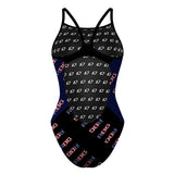 Need to fix. didn't save se stripes2 - Skinny Strap Swimsuit