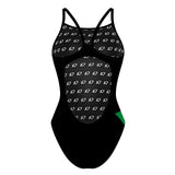 High River Otters - Skinny Strap Swimsuit