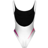 Becca. 1 pink - High Hip One Piece Swimsuit