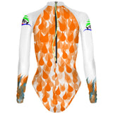 Orange v2 - Surf Swimming Suit Classic Cut