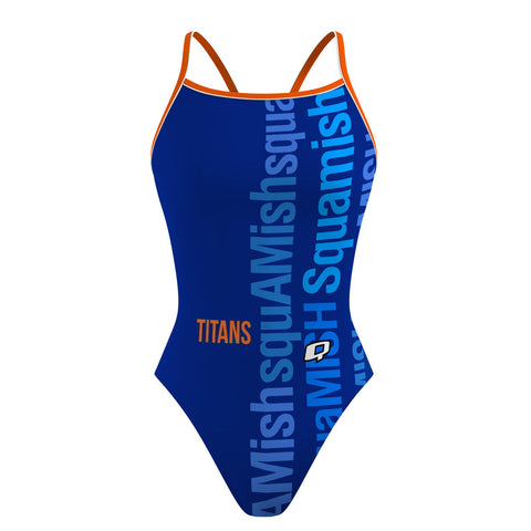 Squamish Titans - Sunback Tank Swimsuit