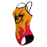 North Edmonton Swim Club NESC TAS - Skinny Strap Swimsuit