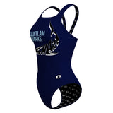 Coquitlam Sharks - Classic Strap Swimsuit