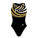 Kern Premiere WP gold cream 2 - Women Waterpolo Swimsuit Classic Cut