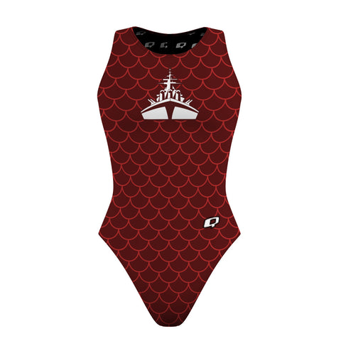 Dexter Scales - Women's Waterpolo Swimsuit Classic Cut