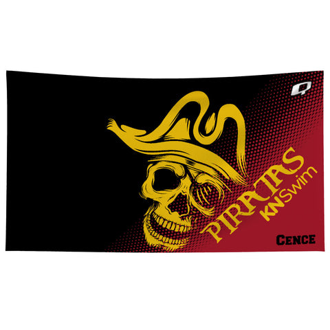 Piratas 2024 - Cence - Size X - Microfiber Swim Towel