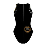 Kern Premiere WP gold cream 2 - Women Waterpolo Swimsuit Classic Cut
