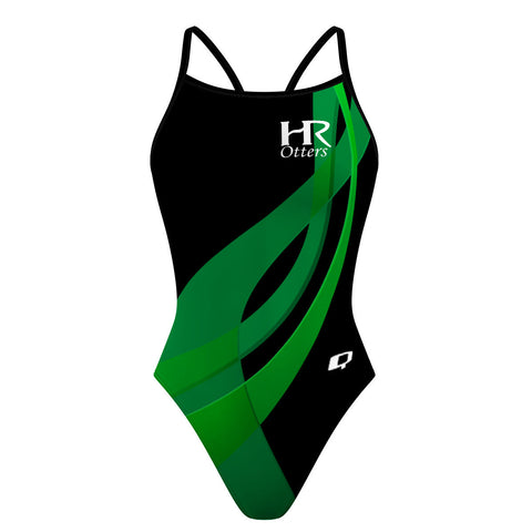 High River Otters - Skinny Strap Swimsuit