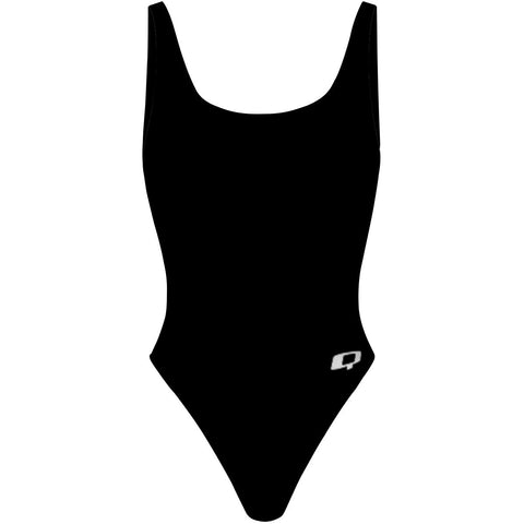 Becca black high hip - High Hip One Piece Swimsuit